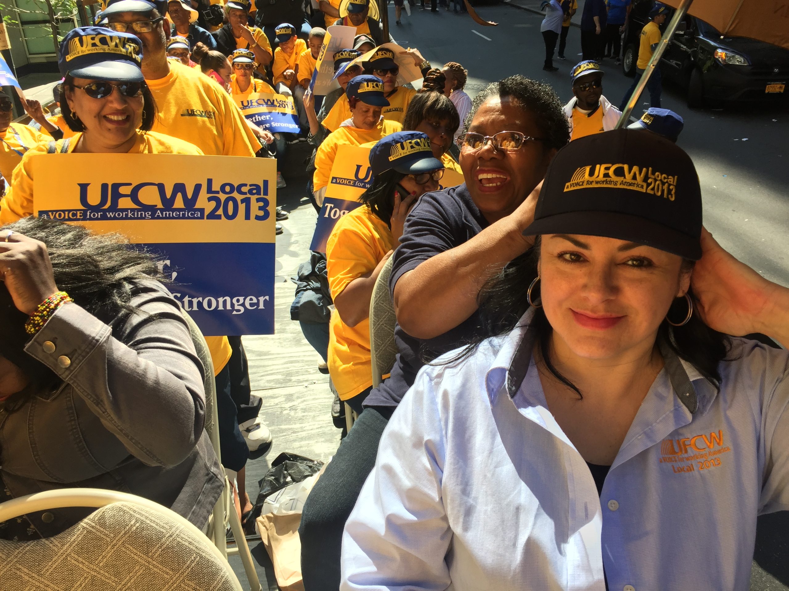UFCW members organizing for better rights